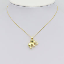Load image into Gallery viewer, 3D Gold Elephant Charm, Sku#LK909