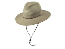 Load image into Gallery viewer, Dorfman Pacific Traveler - Canvas Outback Fedora Hat