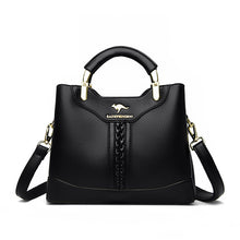 Load image into Gallery viewer, Women's Large Capacity Crossbody Shoulder Tote Bag – PU Leather Woven Texture Everyday Handbag | Sarah Express