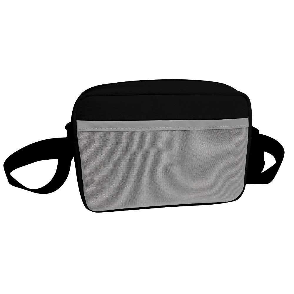 LED Luminous Shoulder Bag - Colorful Light-Up Crossbody with Shooting Stars Pattern