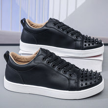 Load image into Gallery viewer, Men's Casual Sneakers - Stylish Low-Top Lace-Up Shoes for Spring &amp; Summer