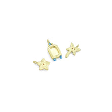 Load image into Gallery viewer, Flower Suitcase Coconut Tree Charm Travel Pendant,Sku#LD741