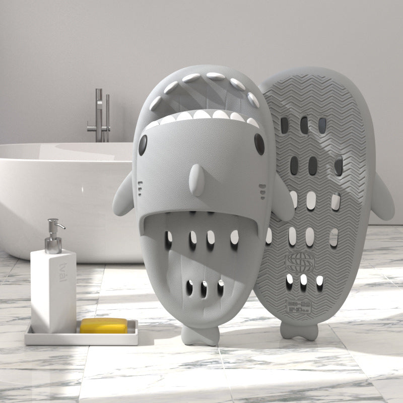 Shark Slides Shower Shoes With Drain Holes
