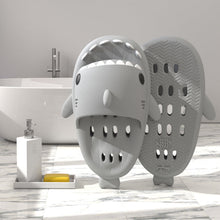 Load image into Gallery viewer, Shark Slides Shower Shoes With Drain Holes