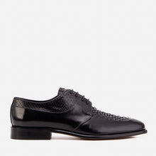 Load image into Gallery viewer, The Arven Black Python Leather Men Shoe