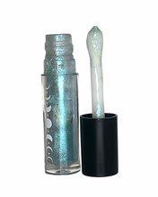 Load image into Gallery viewer, Neptune- Blue glitter lip gloss