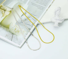 Load image into Gallery viewer, Herringbone chain necklace, M383N