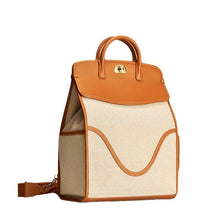 Load image into Gallery viewer, Women's Casual Backpack – Synthetic Leather Commuter &amp; Travel Bag | Black &amp; Brown