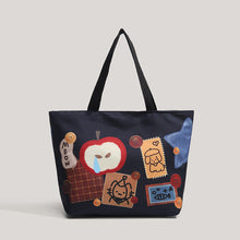 Load image into Gallery viewer, High-Capacity Printed Canvas Tote Bag