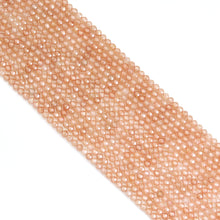 Load image into Gallery viewer, Brown CZ Round Faceted Beads, Sku#U1860