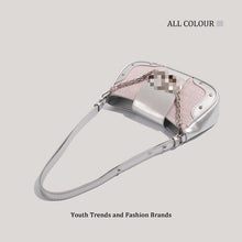 Load image into Gallery viewer, Mini Square Crossbody Bag for Women – PU Leather Shoulder &amp; Underarm Bag with Chain Strap | Stone Pattern