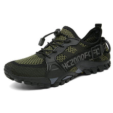 Load image into Gallery viewer, Men's Flyknit Hiking Shoes – Lightweight Non-Slip Outdoor Sneakers with Elastic Closure
