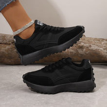Load image into Gallery viewer, Women's Versatile Lightweight Mesh Sneakers – Breathable Flat Sole Cross-Tie Casual Shoes