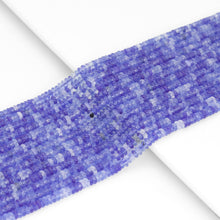Load image into Gallery viewer, 2x4mm Rondelle Smooth Blue Quartz Beads, Sku#U1955