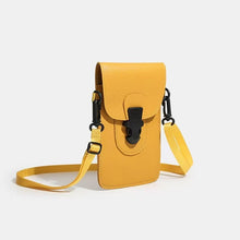 Load image into Gallery viewer, Minimalist Lock-Clasp Crossbody Mini Bag – PU Leather Unisex Shoulder Bag