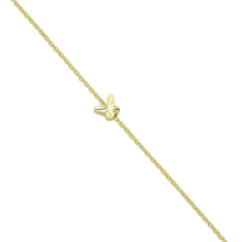 Load image into Gallery viewer, Gold 3D Butterfly Spacer Beads, Sku#LD643