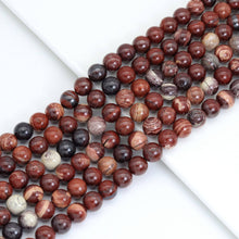 Load image into Gallery viewer, Genuine Australian Serpentine Round Smooth Beads, Sku#U1875