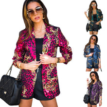 Load image into Gallery viewer, Fashionable Long-sleeve Printed Suit