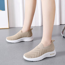 Load image into Gallery viewer, Women's Mesh Slip-On Sneakers | Breathable Lightweight Flat Walking Shoes