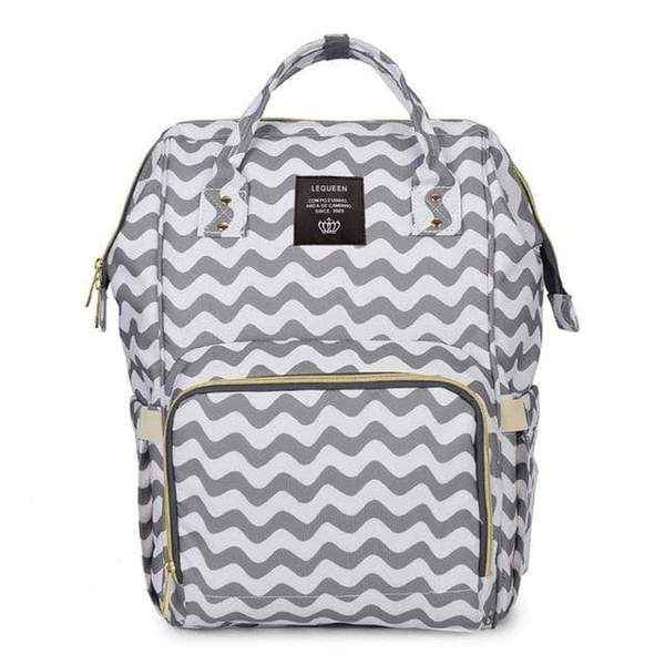 Maternity Diaper Backpack - Large Capacity Waterproof Oxford Nappy Bag with Anti-Theft Pocket & Stroller Straps