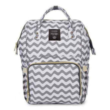 Load image into Gallery viewer, Maternity Diaper Backpack - Large Capacity Waterproof Oxford Nappy Bag with Anti-Theft Pocket &amp; Stroller Straps
