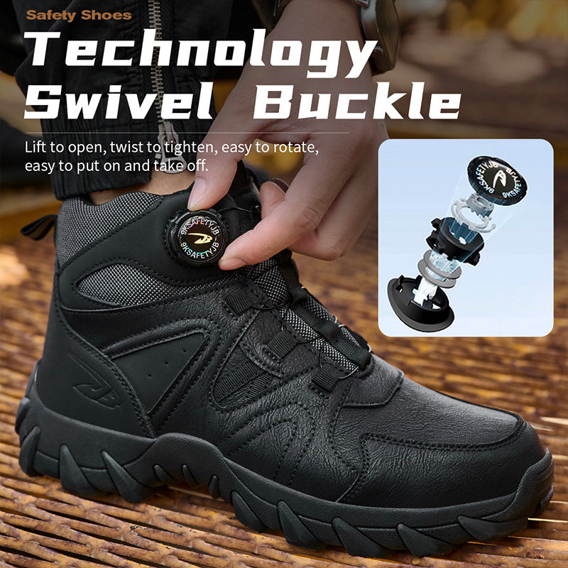 Men's Steel Toe Safety Work Boots