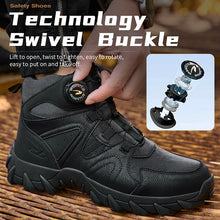 Load image into Gallery viewer, Men's Steel Toe Safety Work Boots