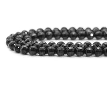 Load image into Gallery viewer, Genuine High Quality Watermelon Cut Black Spinel Round Beads, Sku#UA247