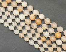 Load image into Gallery viewer, Pink Aventurine Double Point Beads, Sku#U1303