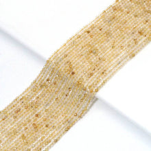 Load image into Gallery viewer, Genuine Rutilated Quartz Round Faceted Beads, 2mm, Sku#U1503