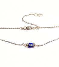 Load image into Gallery viewer, Evil Eye necklace, evil eye choker necklace