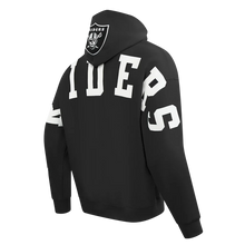 Load image into Gallery viewer, Pro Standard Las Vegas Raiders Wingspan Drop Shoulder Hoodie - Black