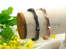 Load image into Gallery viewer, CZ Rivet Stud Bangle Bracelet, Sku#X40