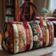 Load image into Gallery viewer, Bookwind Series Short-Distance Handheld Quilted Embroidery Travel Bag Multi-Functional