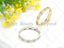 Load image into Gallery viewer, CZ Evil Eye Bangle Bracelet, Sku#X172