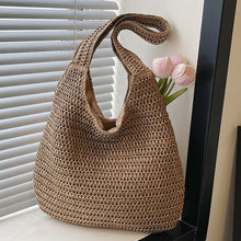Load image into Gallery viewer, Woven Beach Shoulder Bag
