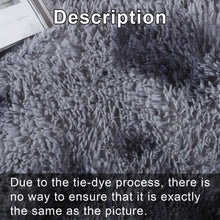 Load image into Gallery viewer, Light Gray Shaggy Area Rug – Soft Plush Indoor Carpet