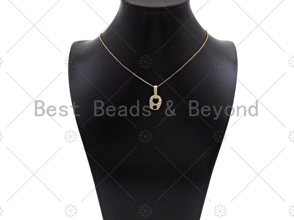 CZ Micro Pave Soda Tab Shape Pendant/Charm,Cubic Zirconia Charm, Necklace Bracelet Charm Pendant,9x11mm/12x16mm, Sku#LK221