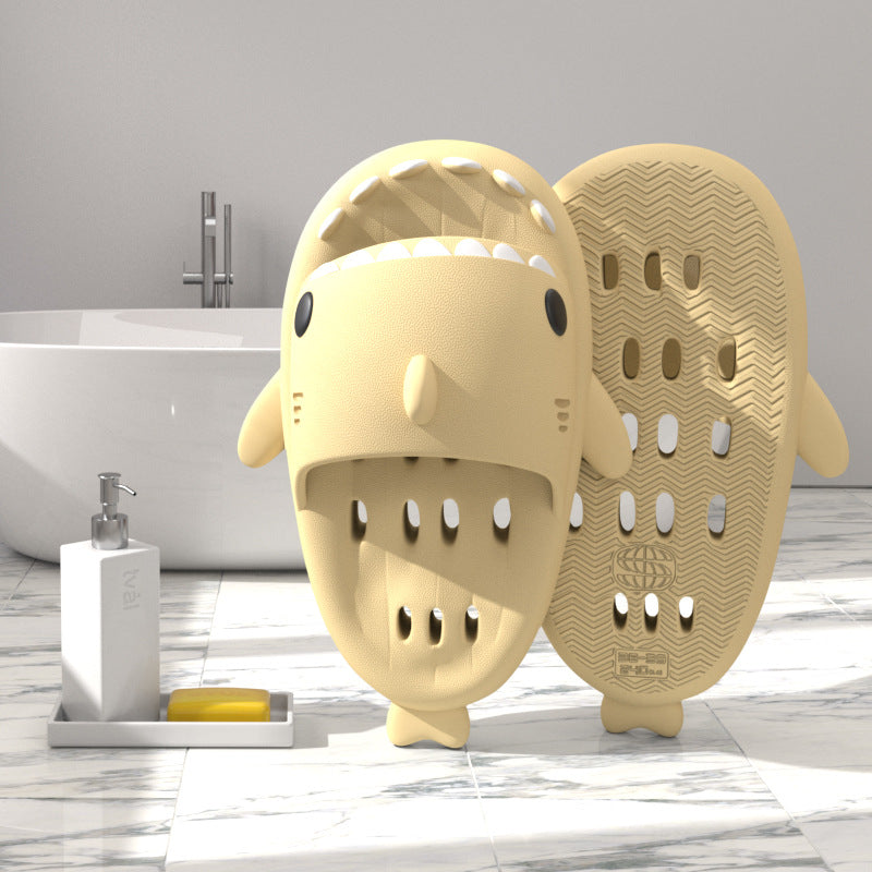 Shark Slides Shower Shoes With Drain Holes