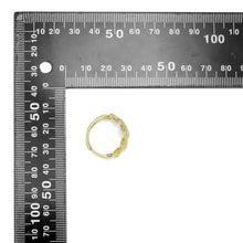 Load image into Gallery viewer, Gold Silver Chain Link Adjustable Ring, Sku#A224