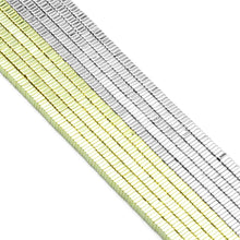 Load image into Gallery viewer, Square Gold/Silver Hematite Beads, Sku#S153