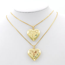 Load image into Gallery viewer, Lockets Heart with Rose Horse Pendant, Sku#FH188