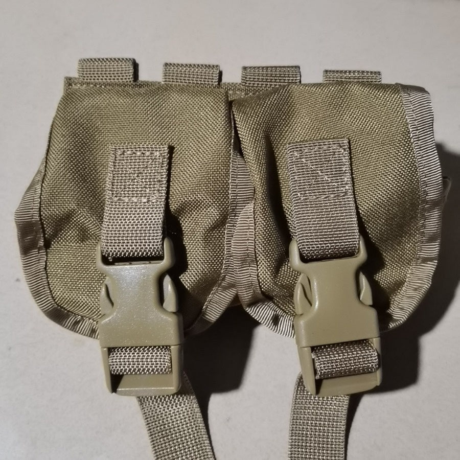 Outdoor Grenade-Style Tactical Phone Pouch | Dual-Pocket Oxford Cloth Hanging Bag – Unisex