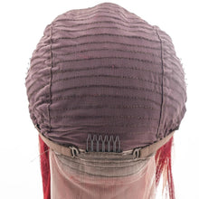 Load image into Gallery viewer, Cherry 13x4 Transparent Lace Front 100% Human Hair Bob Wig