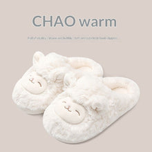 Load image into Gallery viewer, Fuzzy Indoor Slippers for Couples – Non-Slip TPR Sole, Faux Fur Lining, Coral Fleece Upper | Unisex House Shoes