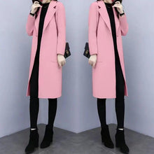 Load image into Gallery viewer, New Autumnwinter Wool Coat, Mid-length, Loose-fit, Korean Style