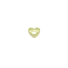 Load image into Gallery viewer, Gold Puffy Heart Shape Charm Pendant Spacer Beads, Sku#LK1047