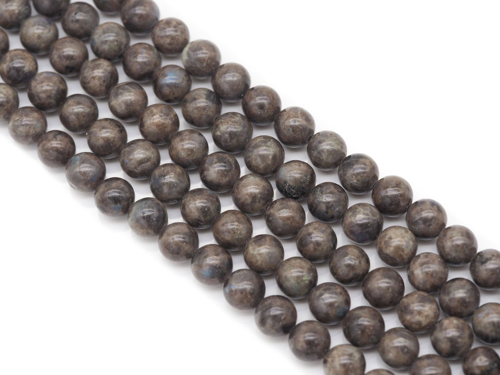 Natural Rainbow Feldspar Round Smooth Beads, Sku#U1327