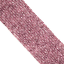 Load image into Gallery viewer, 2x4mm Rondelle Smooth Strawberry Quartz Beads, Sku#U1957
