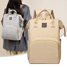 Load image into Gallery viewer, Portable High Capacity Maternity Backpack – Waterproof Oxford Cloth Baby Bag